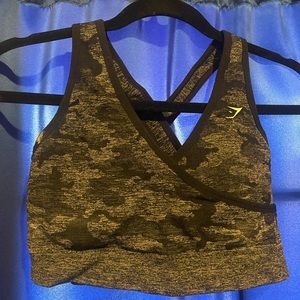 Gymshark ADAPT CAMO SEAMLESS SPORTS BRA